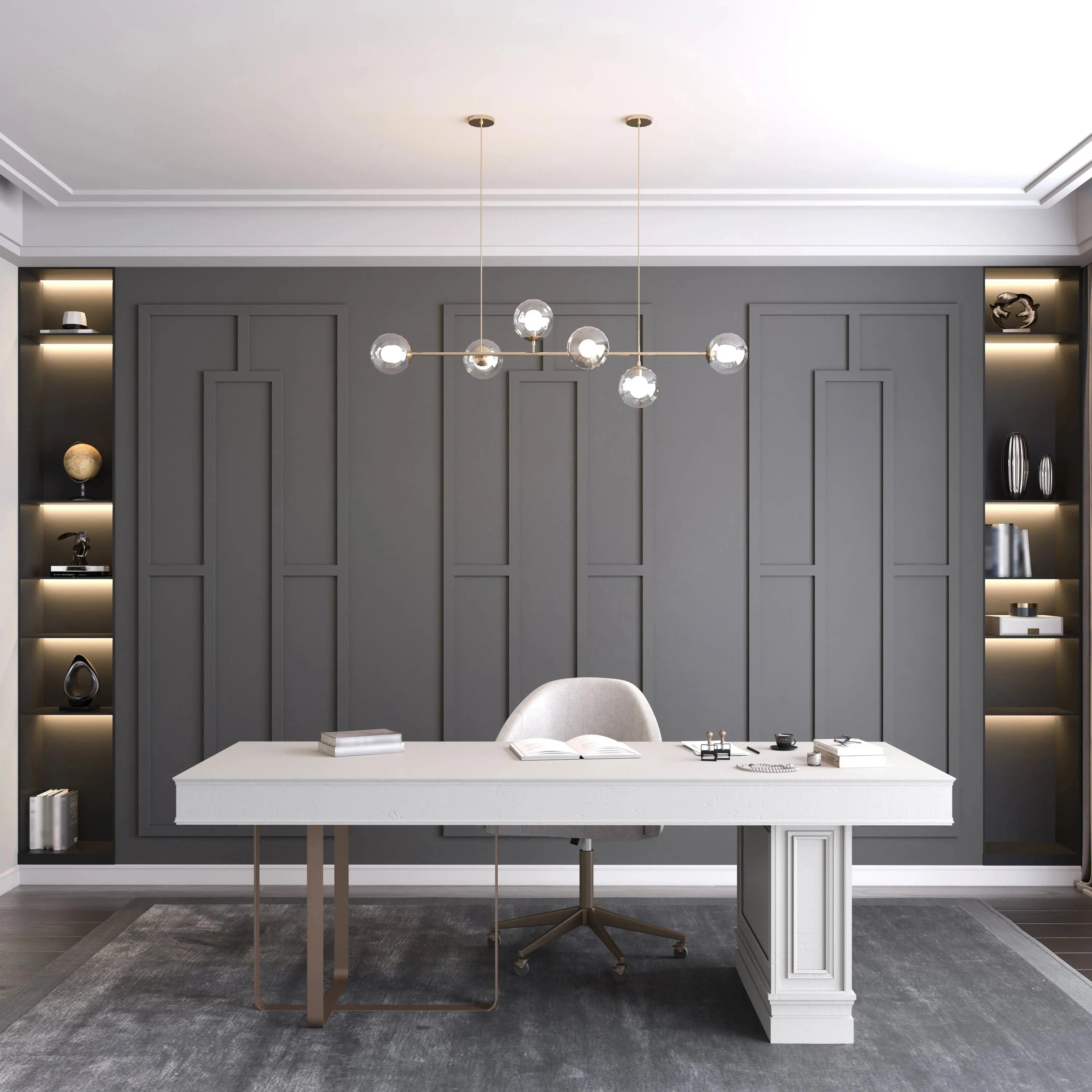 Modern Dining Room Molding Dining Room UPDATES + A New Chandelier