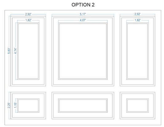 Custom-Made Peel and Stick Wall Molding Design Service for Kelly B by Birdeco - Wall Molding Products by Birdeco