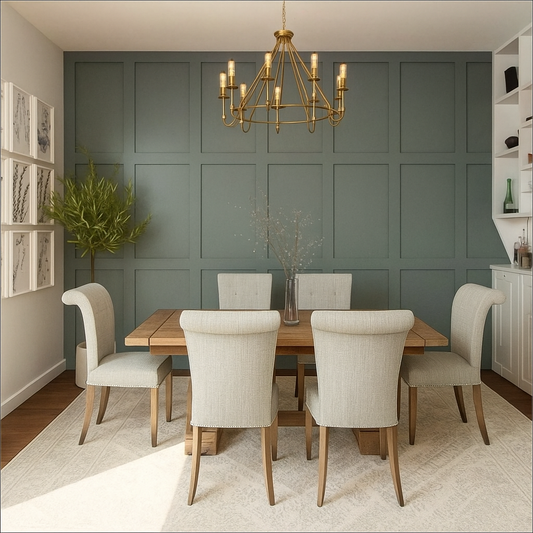 Pre-Cut Wall Design: Ready to Assemble Board & Batten MDF | Effortless Installation W:75mm x T:8mm