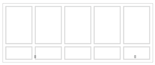 Custom-Made Wall Molding Design Service for Stephanie D. by Birdeco Peel and Stick - Wall Molding Products by Birdeco