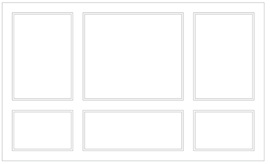 Custom-Made Wall Molding Design Service forDeedee S. by Birdeco Peel and Stick