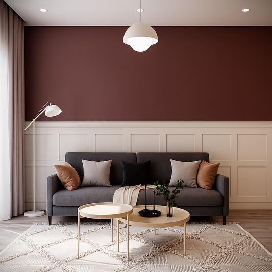 Ready to Assemble Factory Primed Wall Covering Half of Wall Kit | Easy Installation W:74mm T:10mm