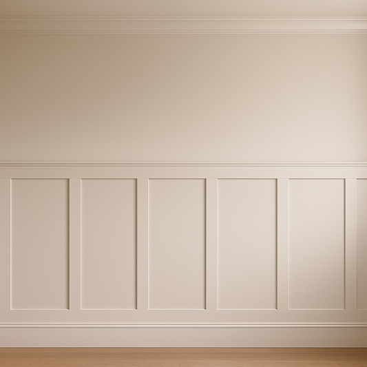 Customizable Shaker Panels – Durable MDF with Unprimed Finish | Ready to Paint W:75mm x T:8mm