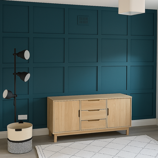 Hassle-Free Board & Batten Wall Makeovers | Pre-Cut MDF Panels for Easy Installation W:75mm x T:8mm