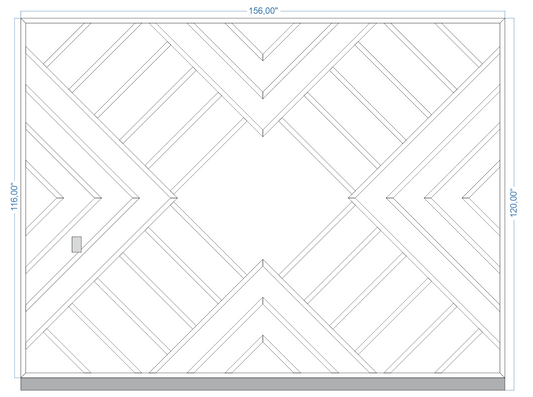 Custom-Made Wall Molding Design Service for Torie Gigante - Wall Molding Products by Birdeco