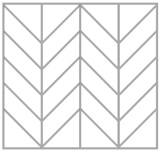Custom-Made Wall Molding Design Service for Casey H. by Birdeco