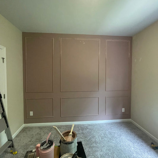 peel and stick pre cut wall molding