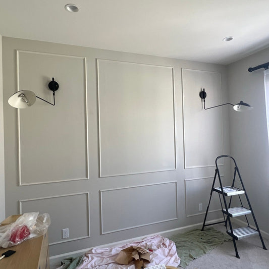 wall molding two side one large middle frame