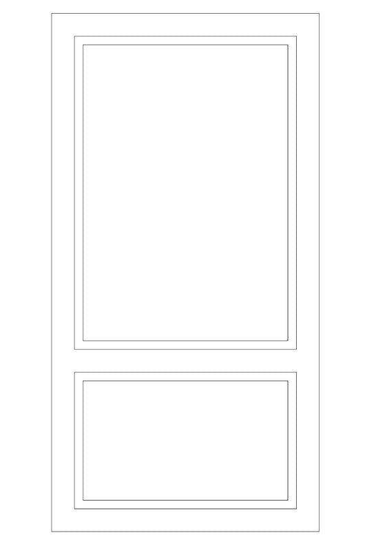 Custom-Made Wall Molding Design Service for Christine M. by Bideco Peel and Stick