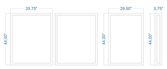 Custom-Made Wall Molding Design Service for Jeff C. by Birdeco