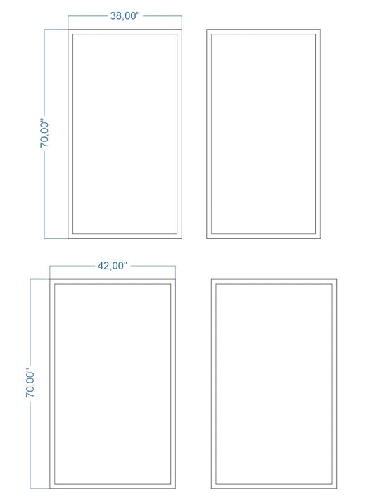 Custom-Made Wall Molding Design Service for Judy L. by Birdeco