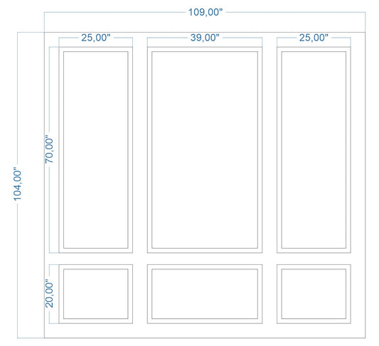 Custom-Made Wall Molding Design Service for Mike T. by Birdeco - Wall Molding Products by Birdeco