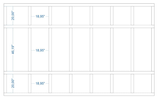 Custom-Made Wall Molding Design Service for Nichole B. by Birdeco