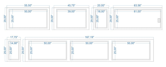 Custom-Made Wall Molding Design Service Peel and Stick for Spencer O. by Birdeco