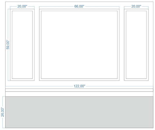 Custom-Made Wall Molding Design Service for Sara ASHAM by Birdeco - Wall Molding Products by Birdeco