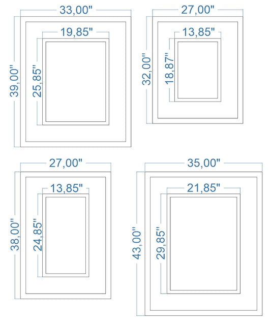 Custom-Made Wall Molding Design Service for Carla A. by Birdeco