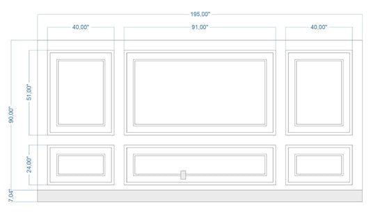 Custom-Made Wall Molding Design Service for Fatima. by Birdeco - Wall Molding Products by Birdeco