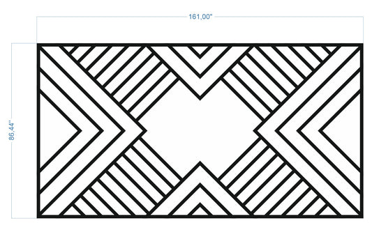 Custom-Made Wall Molding Design Service for Walter F. by Birdeco