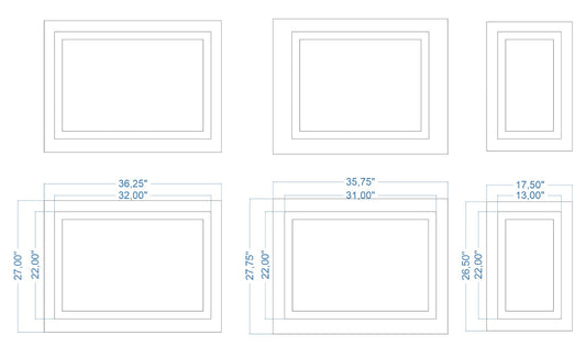 Custom-Made Wall Molding Design Service for Paige V. by Birdeco