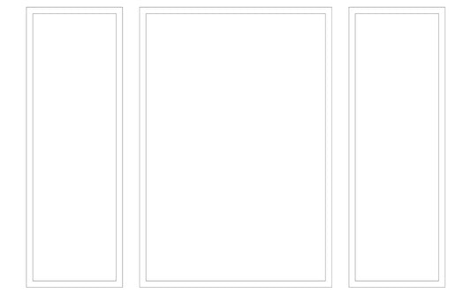 Custom-Made Peel and Stick Wall Molding Design Service for Keiko K. by Birdeco