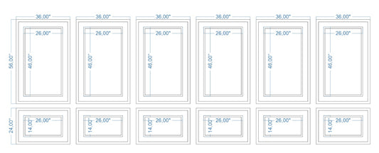Custom-Made Wall Molding Design Service for Fadi by Birdeco