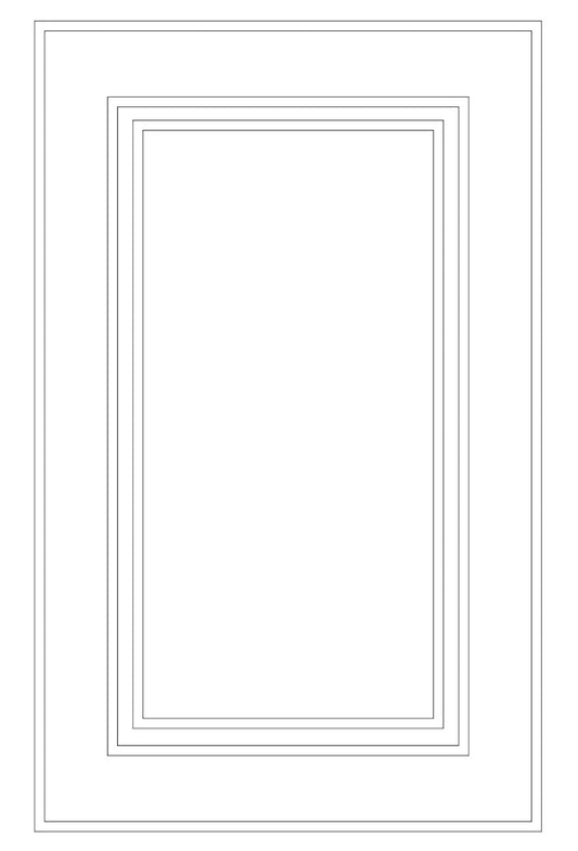 Custom-Made Wall Molding Design Service for Rachel W. by Birdeco