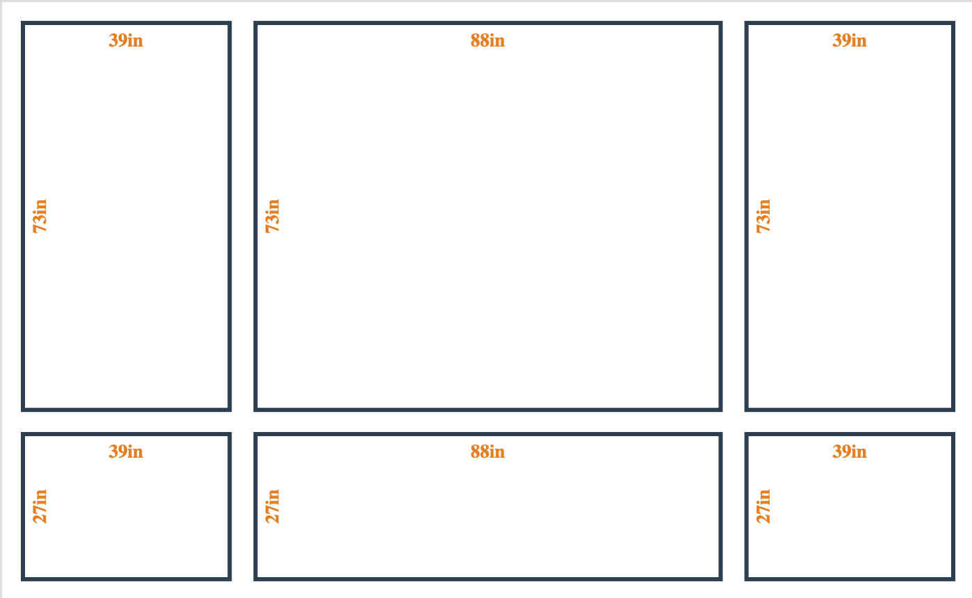 Peel and Stick Custom Wall Molding Kit - Layout 5 Design | Birdeco ...