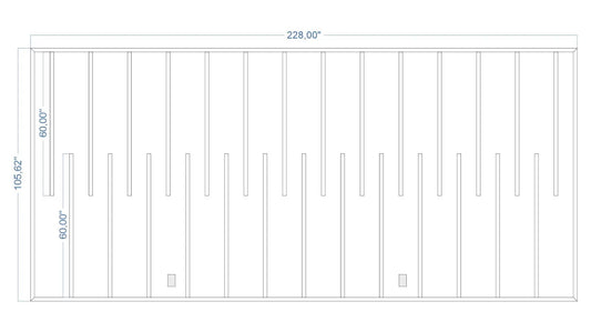 Custom-Made Wall Molding Design Service for Patricia by Birdeco