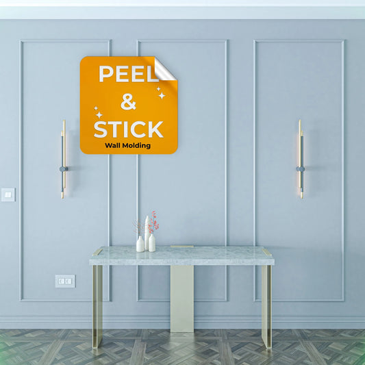 Peel-and-Stick Wall Molding - 4 Upper Frames (P26P)