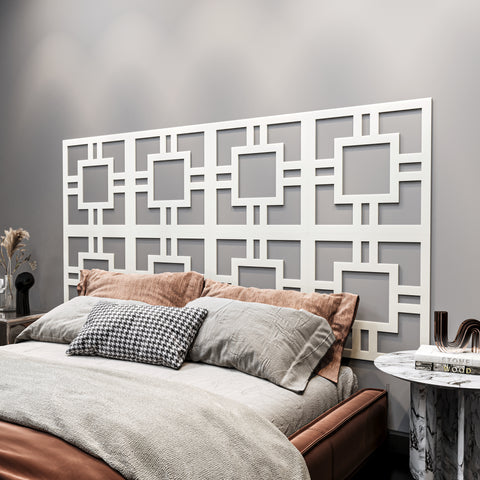 MDF Decorative Wall Panel to cover 23.6 x 23.6 inches spaces with 8mm Unprimed 6 Pieces MDF