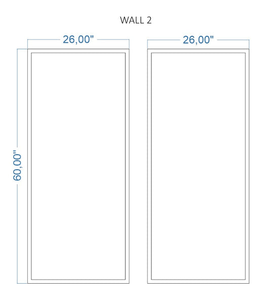 Custom-Made Peel and Stick Wall Molding Design Service for Diana N by Birdeco