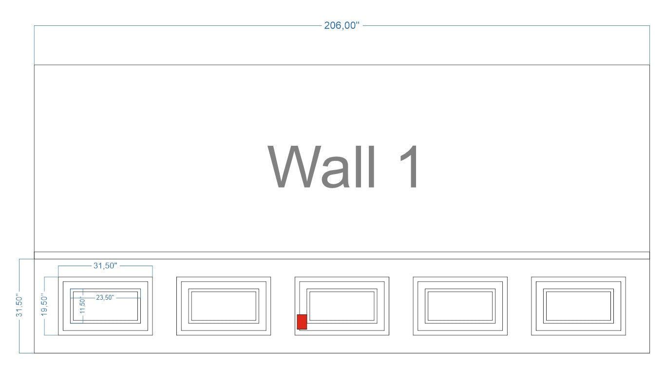 Ready to Assemble Wall Molding Kit - Factory Primed (P30)