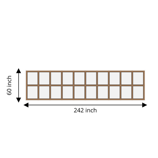 Custom Wall Molding Kit - Linda S. Grosse’s Layout - Wall Molding Products by Birdeco