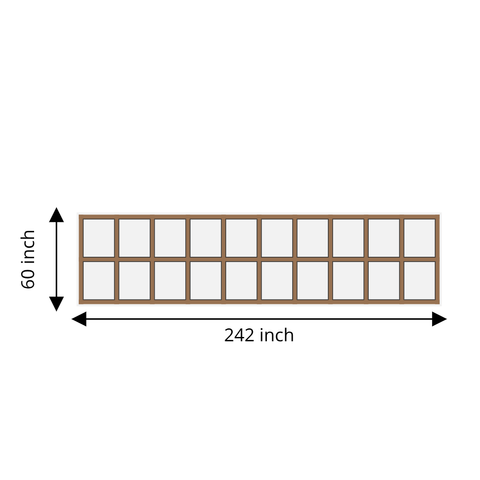 Custom Wall Molding Kit - Linda S. Grosse’s Layout - Wall Molding Products by Birdeco