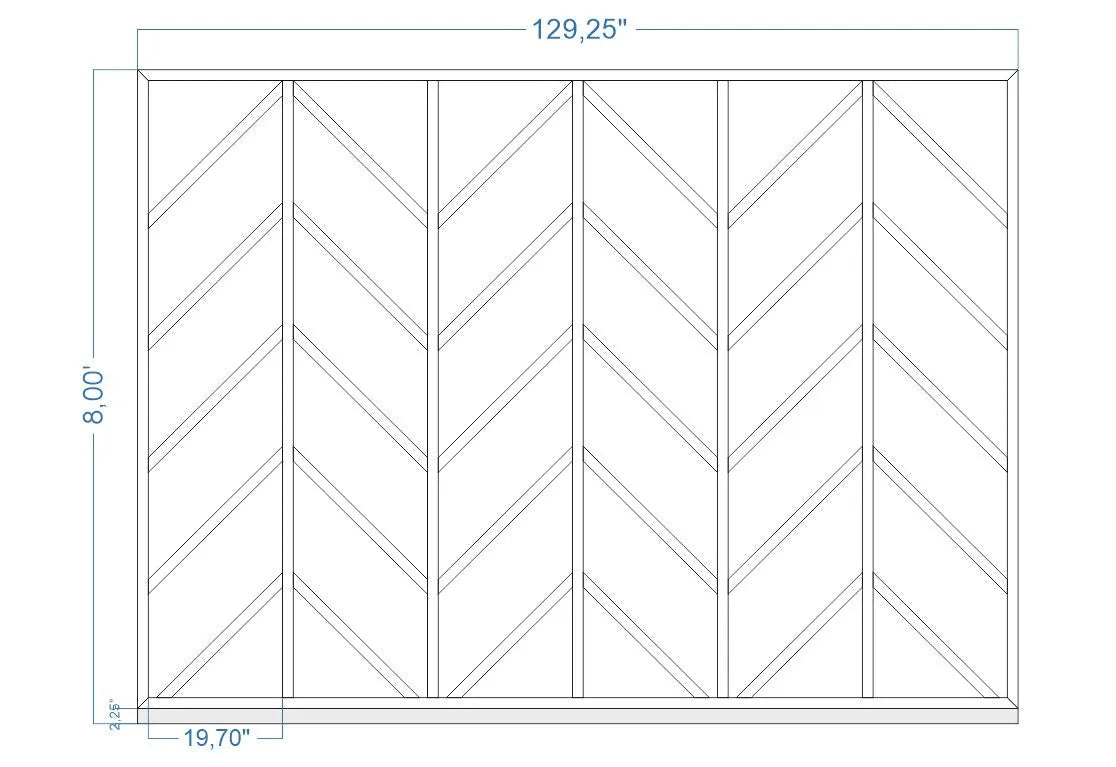 Custom-Made Wall Molding Design Service for Kevin Larson by Birdeco - Highest Quality Wall Moldings and Decor Products at Birdeco