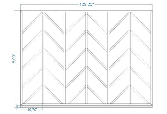 Custom-Made Wall Molding Design Service for Kevin Larson by Birdeco - Highest Quality Wall Moldings and Decor Products at Birdeco