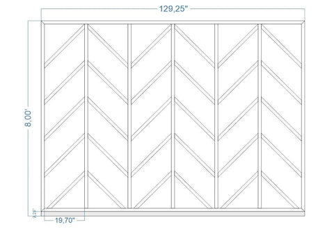 Custom-Made Wall Molding Design Service for Kevin Larson by Birdeco - Highest Quality Wall Moldings and Decor Products at Birdeco