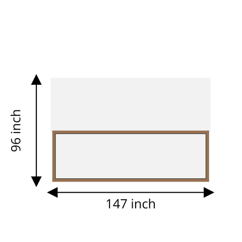 Custom Wall Molding Kit - Linse Wood’s Layout