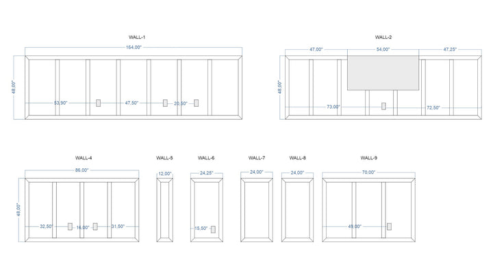 Ready to Assemble Wall Molding Kit - Factory Primed (P30)