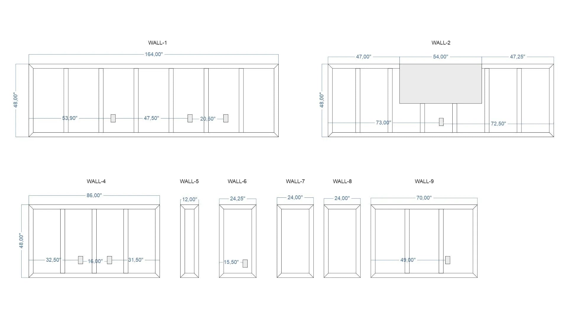 Custom-Made Wall Molding Design Service for Jennifer K by Birdeco - Highest Quality Wall Moldings and Decor Products at Birdeco