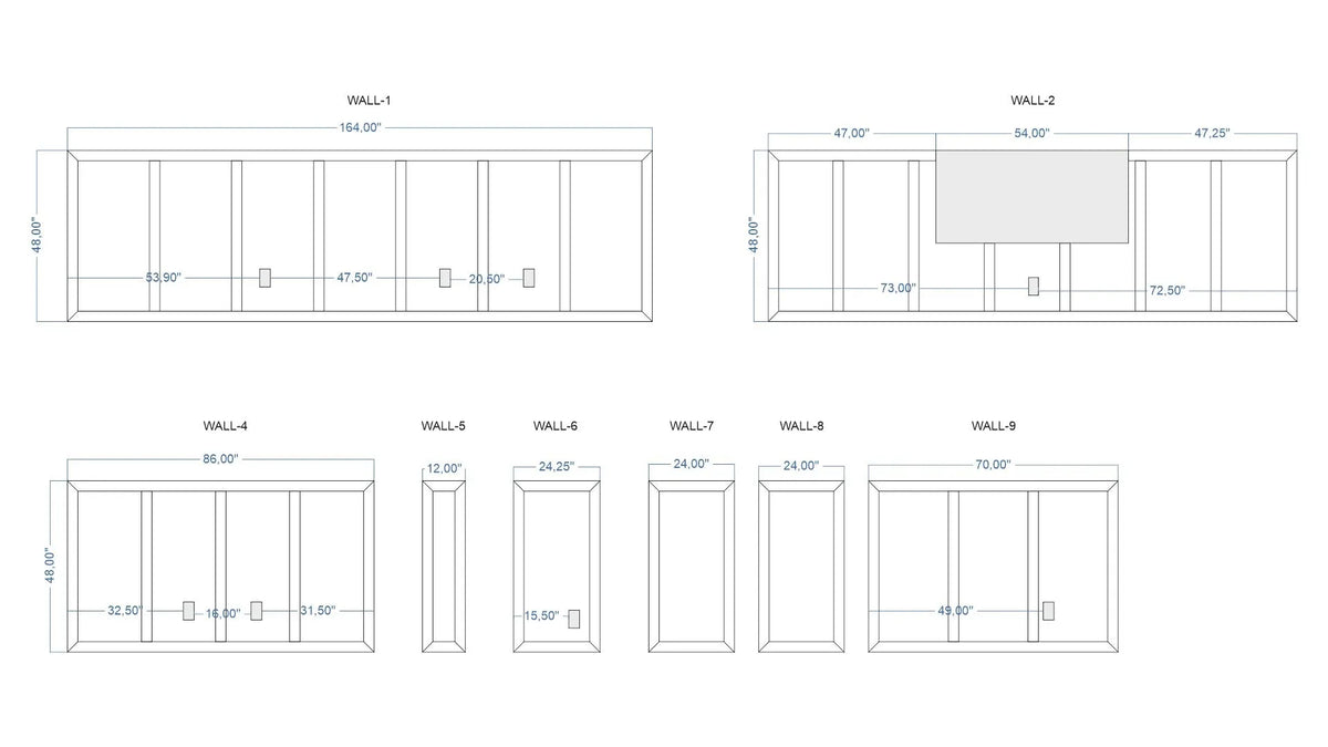 Custom-Made Wall Molding Design Service for Jennifer K by Birdeco - Highest Quality Wall Moldings and Decor Products at Birdeco