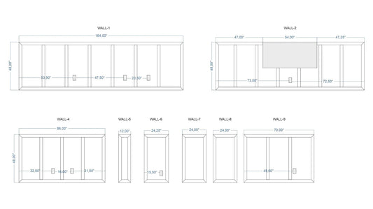 Custom-Made Wall Molding Design Service for Jennifer K by Birdeco - Highest Quality Wall Moldings and Decor Products at Birdeco