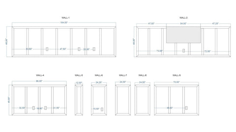 Custom-Made Wall Molding Design Service for Jennifer K by Birdeco - Highest Quality Wall Moldings and Decor Products at Birdeco