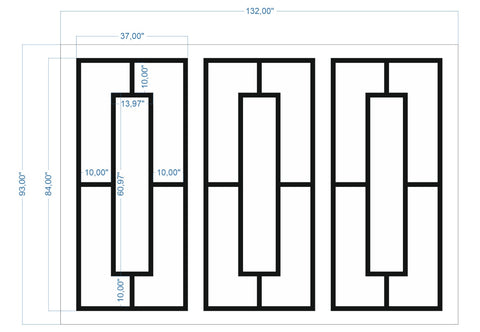 Custom-Made Wall Molding Design Service for Kamino by Bideco