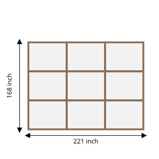 Custom Wall Molding Kit - Monique Ginocchio’s Layout