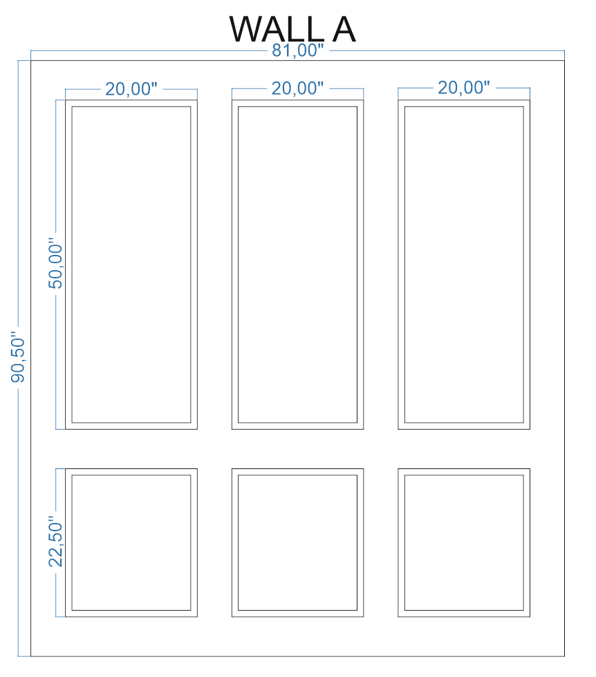 Custom-Made Wall Molding Design Service for Shelby by Birdeco