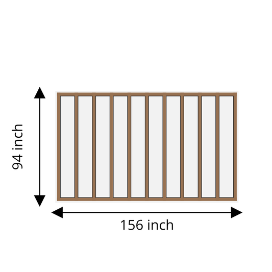 Custom Wall Molding Kit - Niharika Jain’s Layout