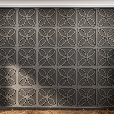 MDF Decorative Wall Panel to cover 23.6 x 23.6 inches spaces with 8mm Unprimed 6 Pieces MDF