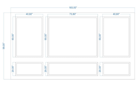 Custom-Made Wall Molding Design Service for Alison by Birdeco