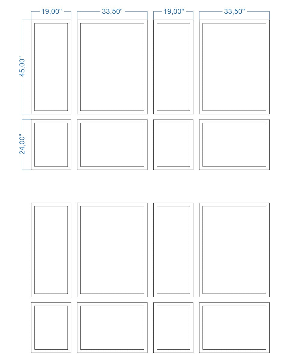 Custom-Made Wall Molding Design Service for Alison O. by Birdeco